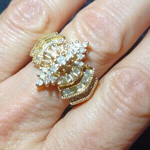 14k YG 2c Diamond Ring